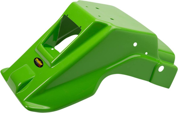 Maier - 145103 - MX Style Rear Fender - Green - KLR 650