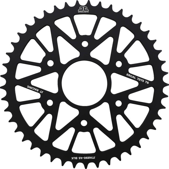 Jt Sprockets - JTA890.45BLK - Rear Sprocket - Black - 45 Tooth
