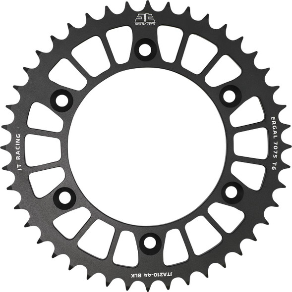 Jt Sprockets - JTA210.44BLK - Rear Sprocket - Honda - Black - 44 Tooth