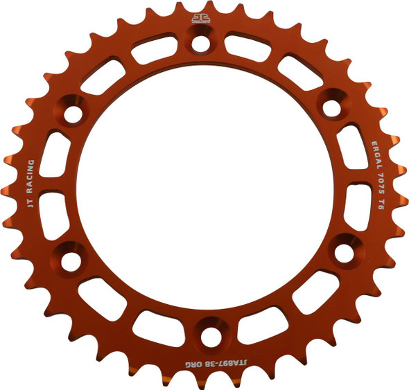 Jt Sprockets - JTA897.38ORG - Rear Sprocket - Orange - 38 Tooth