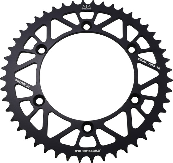 Jt Sprockets - JTA822.48BLK - Rear Sprocket - Black - 48 Tooth