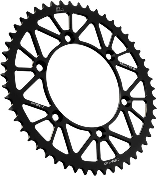 Jt Sprockets - JTA808.51BLK - Rear Sprocket - Suzuki - Black - 51-Tooth