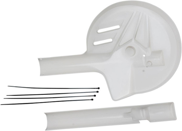Maier - 596751 - Fork/Disc Guard Kit - White - DR 650