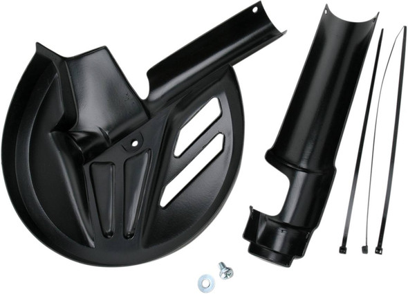 Maier - 596750 - Fork/Disc Guard Kit - Black - DR 650