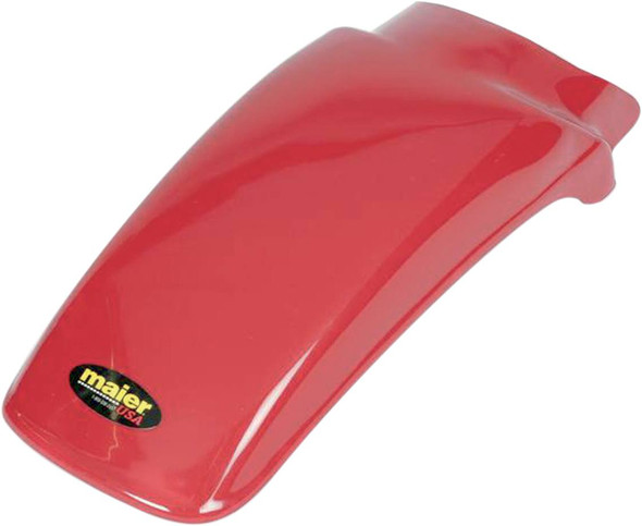 Maier - 135002 - Replacement Rear Fender - Red - XR 75/80