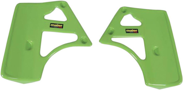 Maier - 578063 - Radiator Scoops - KX250 '85-'86 - Green