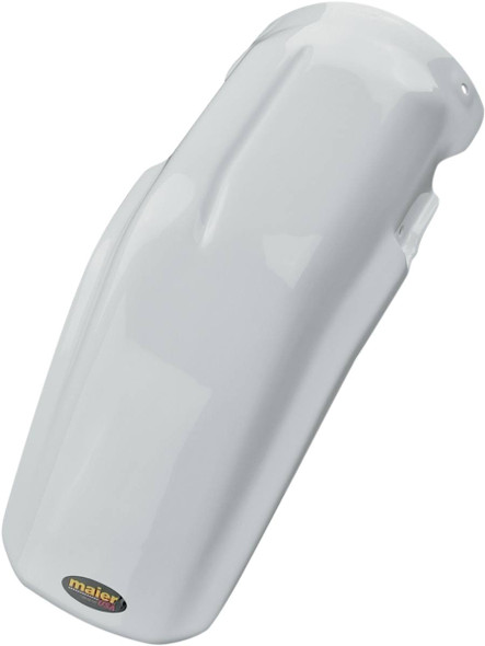 Maier - 123021 - Replacement Rear Fender - White - XR 250/350/600/650