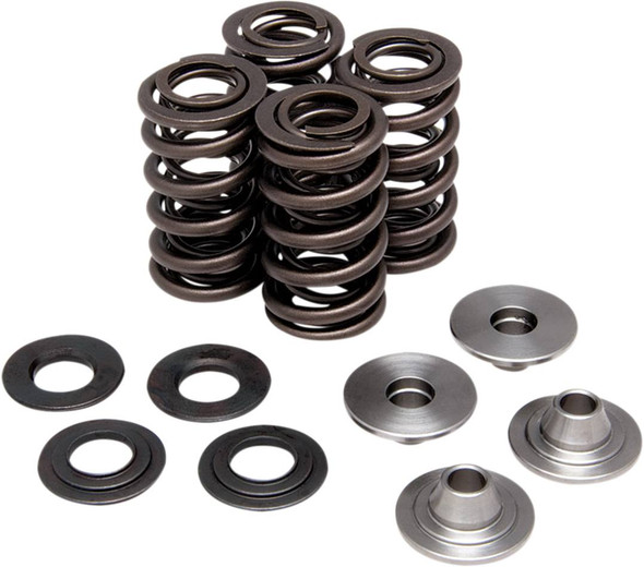 Kibblewhite - 40-40100 - Valve Spring Kit - 0.445" Lift - Lightweight High-Lift Racing - Kawasaki