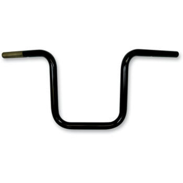 Todd's Cycle - Gloss Black 1" Beater Bar (10" Rise)