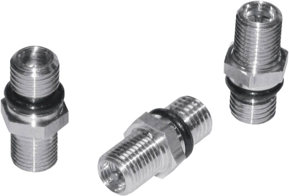 Kyb - 120130000101 - Shock Air Valve Complete with O-Ring - Rear - Chrome