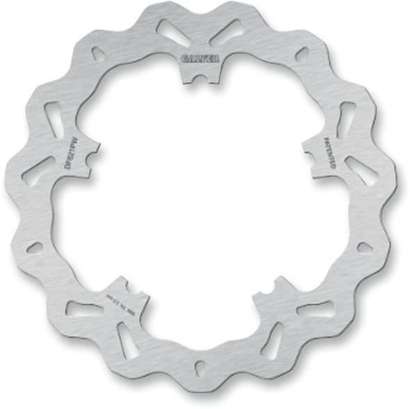 Galfer - 11.8" Wave® Front Solid-Mount Brake Rotor fits '06-'17 Dyna Glide, '06 VRSC, '07 VRSCAW, '05-'08 VRSCD/X, '05-'07 VRSCR and '12 VRSCX Models