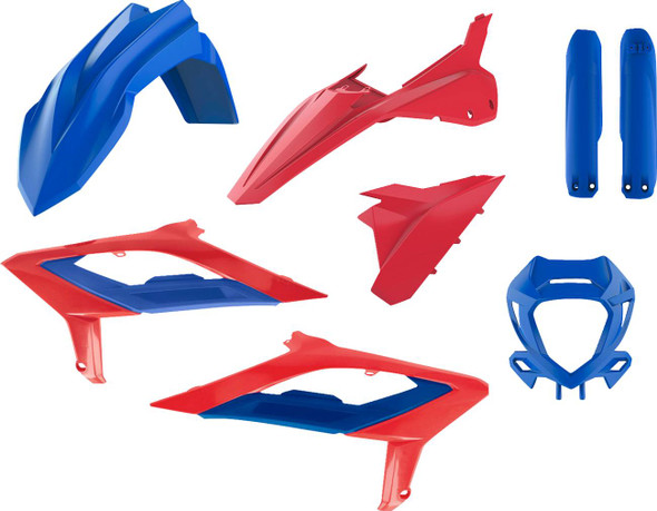 Polisport - 91592 - Body Kit - Blue/Red - Beta - RR 2T/4T