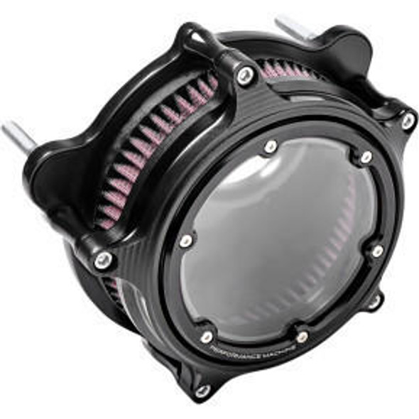  Performance Machine - Black Ops™ Vision Series Air Cleaner fits '17-'21 Touring, '18-'21 M8 Softail Models 