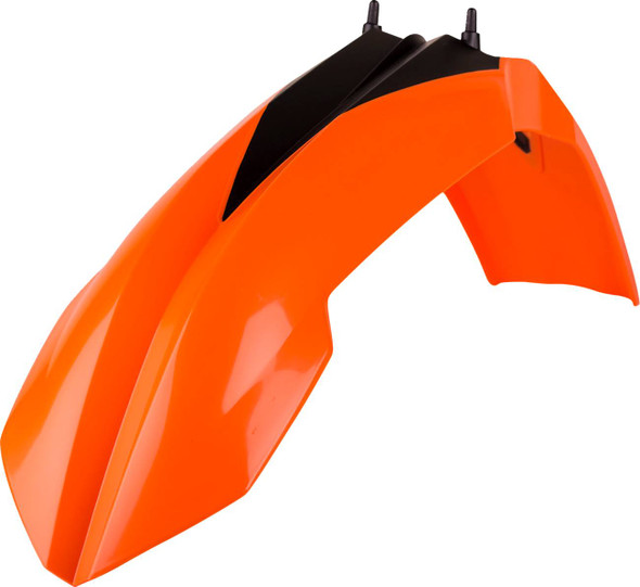 Polisport - 8573600001 - Front Fender - OEM Orange/Black - KTM - SX '13-'17