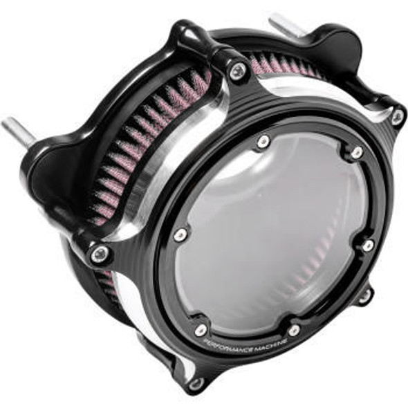 Performance Machine - Contrast Cut™ Vision Series Air Cleaner fits '17-'21 Touring, '18-'21 M8 Softail Models