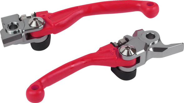 Polisport - 8487200003 - Pivot Unbreakable Lever Set - '04 CR Red