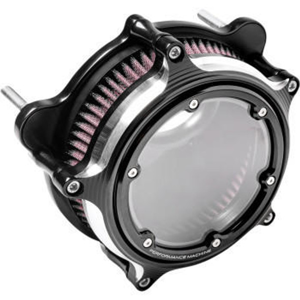  Performance Machine - Contrast Cut™ Vision Series Air Cleaner fits '91-'21 XL Models 