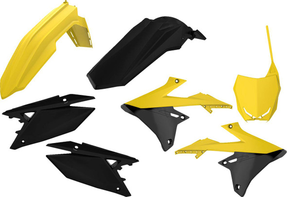 Polisport - 90839 - Body Kit - Yellow/Black - RM-Z 250/450