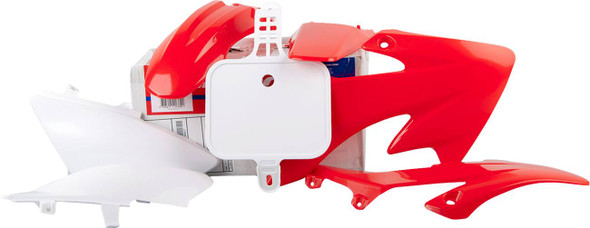 Polisport - 90025 - Body Kit - Complete - '14-'25 OEM Red/White - CRF50F