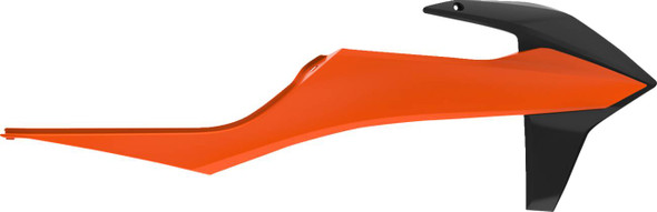 Polisport - 8422100011 - Radiator Cover - Orange/Black - KTM