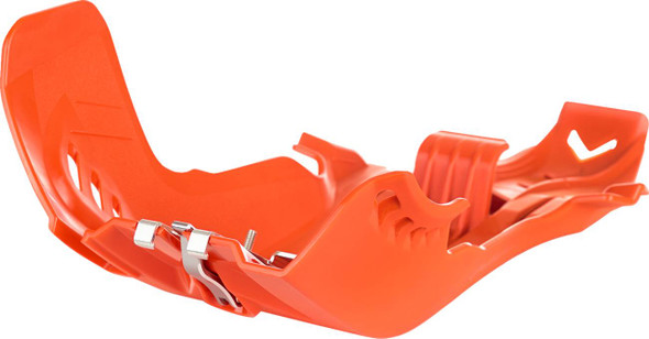 Polisport - 8472000002 - Fortress Skid Plate - '16 OEM Orange - KTM - SX 250