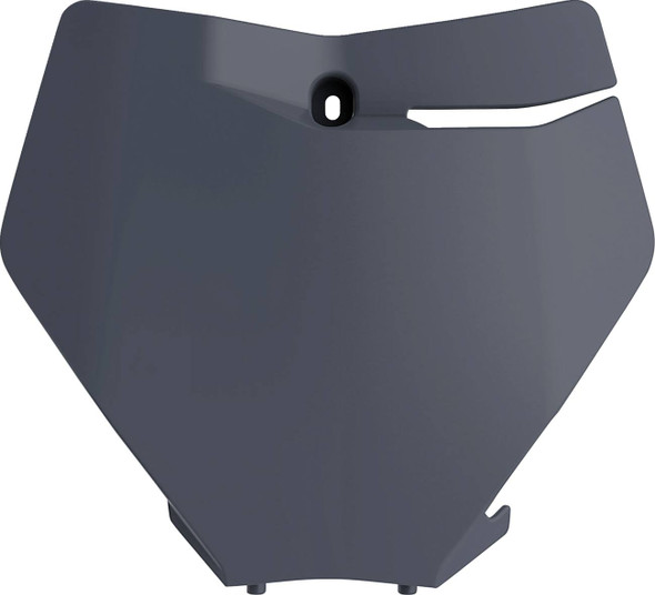 Polisport - 8666400007 - Number Plate - Gray - KTM SX/SXF