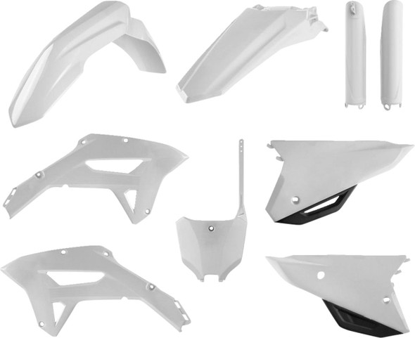 Polisport - 91093 - Body Kit - Complete - White/Black - CRF 250/450 RX