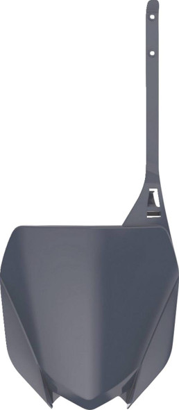 Polisport - 8666000012 - Number Plate - Gray - YZ 250F/450F