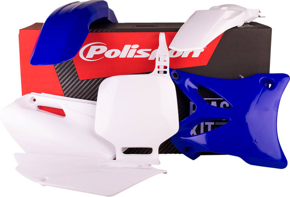 Polisport - 90526 - Complete Body Kit - '13 - '14 OEM Blue/White - YZ 85