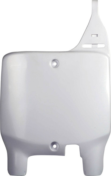 Polisport - 8667000001 - Number Plate - OEM White - RM 125/250