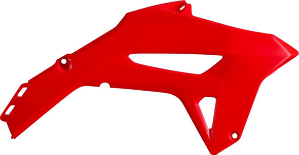 Polisport - 8474900001 - Radiator Cover - '04 OEM Red - CRF 250R/450R