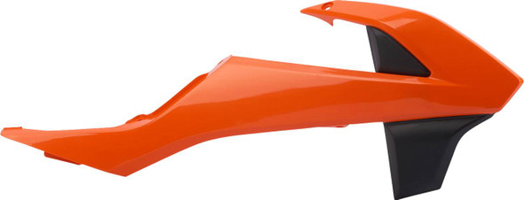 Polisport - 8417800001 - Radiator Cover - Orange/Black - KTM