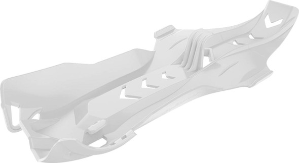 Polisport - 8469000003 - Fortress Skid Plate - White - KTM | Husqvarna