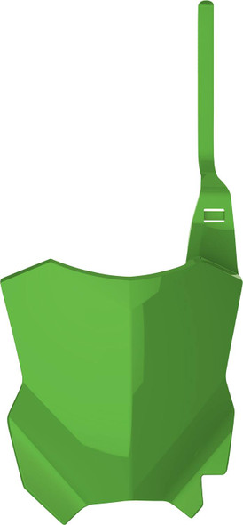 Polisport - 8665900007 - Number Plate - Restyle - Green - KX 125/250