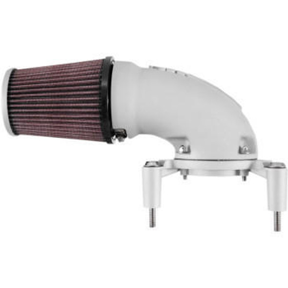  K&N - Satin Silver Aircharger® Intake System W/ Cast Aluminum Intake Tubes fits '08-'17 Twin Cam - Electronic Throttle² 