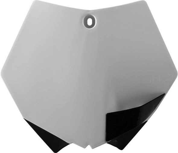 Polisport - 8664400007 - Number Plate - OEM '11 - '12 White - KTM