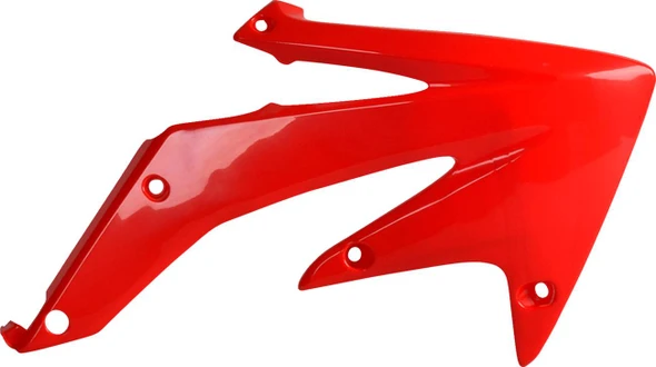 Polisport - 8411300003 - Radiator Cover- '04 OEM Red - CRF 450R
