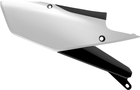 Polisport - 8419900002 - Side Panels - OEM White/Black - Yamaha