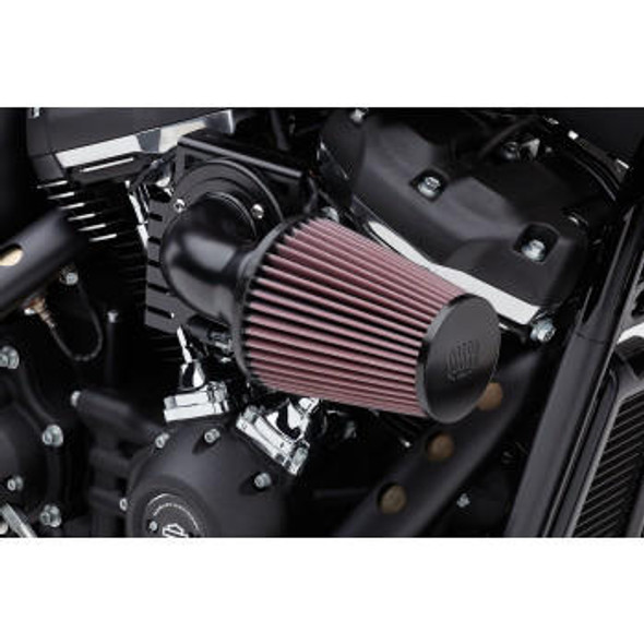 Cobra Exhaust Cobra - Black Cone Air Intake fits '99-'17 Twin Cam W/ CV Carb/Delphi EFI - Cable Throttle 