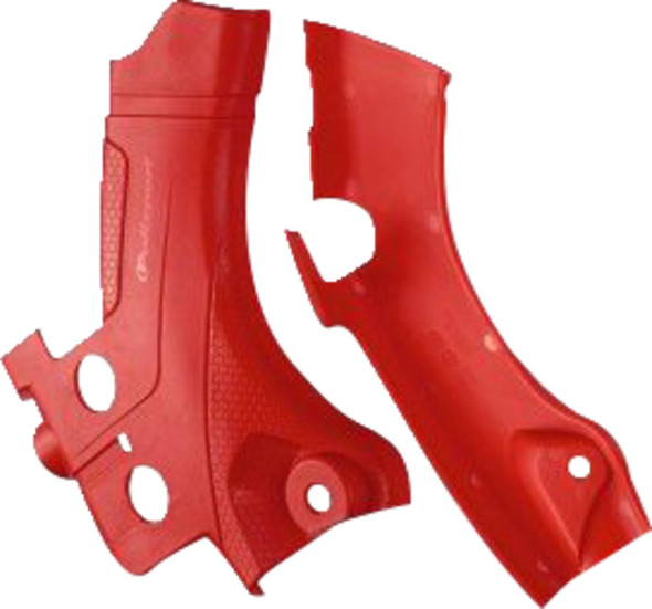 Polisport - 8478400002 - Frame Guards - '04 OEM Red - CRF 250R | 450R/RX