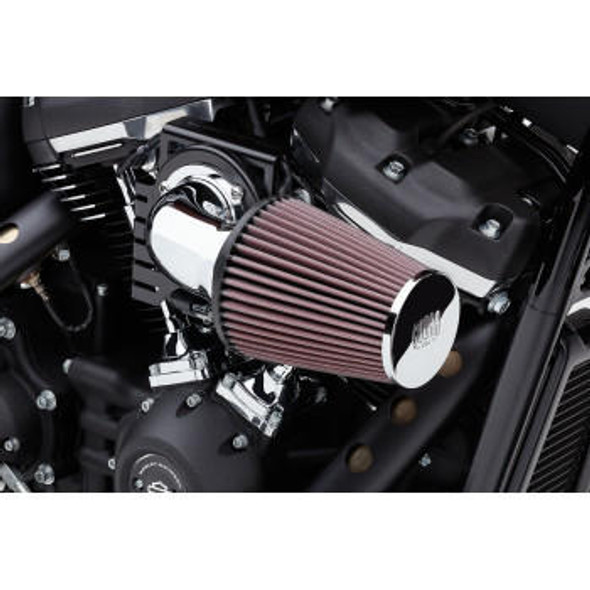 Cobra Exhaust Cobra - Chrome Cone Air Intake fits '18-Up M8 Softail Models W/ 107" Motor (Will Not Fit 114 Motors) 