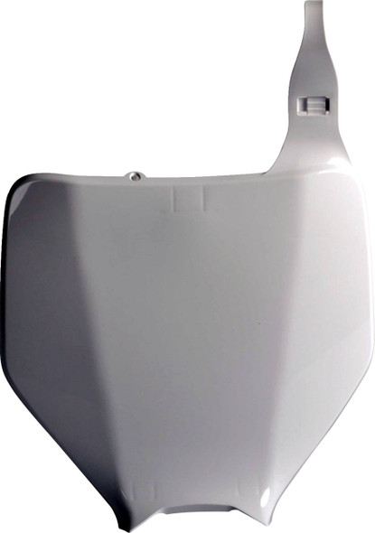 Polisport - 8660800002 - Number Plate - White - Kawasaki | Sherco