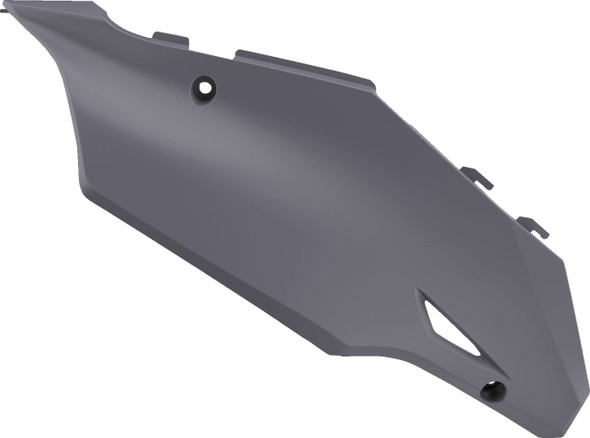 Polisport - 8425900003 - Side Panels - '20 KX 450 Restyle - Gray - KX 125/250/450