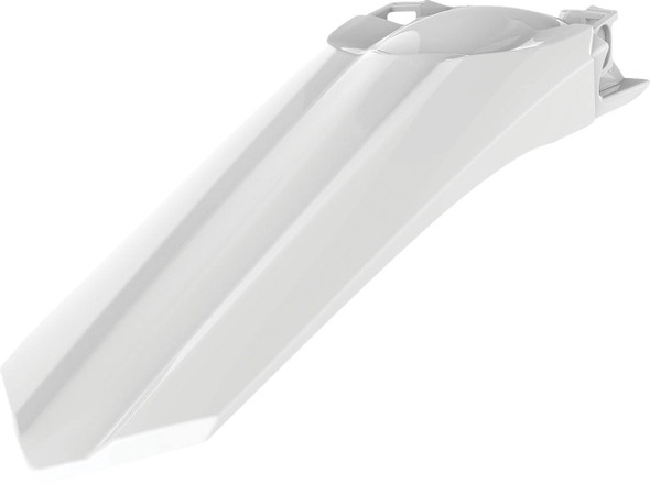 Polisport - 8554100002 - Fender - Rear - White - Honda - CRF '17-'21