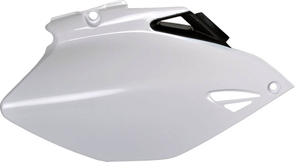 Polisport - 8602900001 - Side Panels - OEM Black/White - YZF 250/450