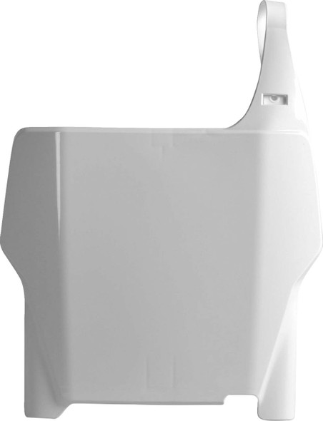 Polisport - 8661900001 - Number Plate - OEM White - Honda