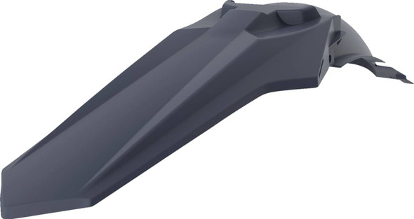 Polisport - 8596200003 - Fender - Rear - Restyle - Gray - RM 125/250