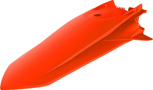 Polisport - 8557000006 - Fender - Rear - Fluorescent Orange - KTM - EX/XC '20-'23