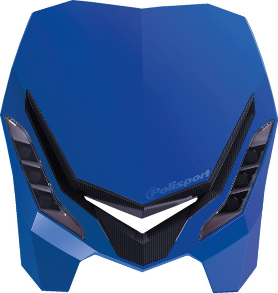 Polisport - 8670800003 - E-Blaze LED Headlight - Blue/Black