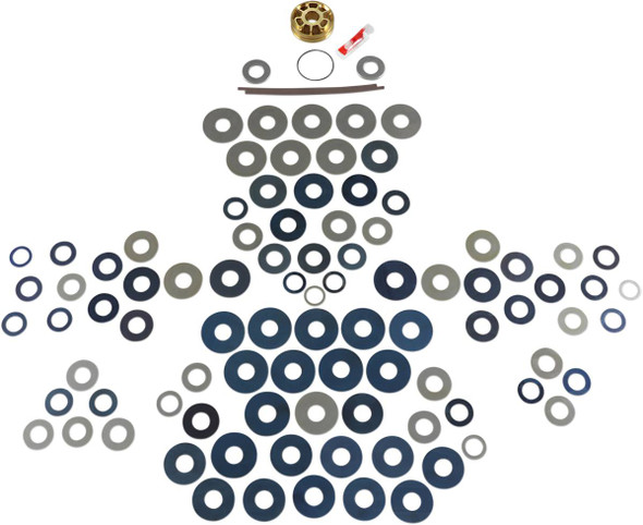 Race Tech - SMGV 5045 - Gold Valve Shock Kit - 50 mm